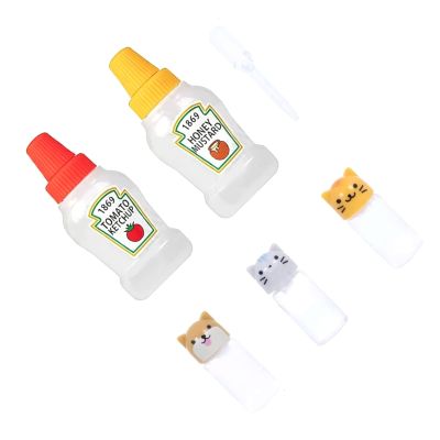 Plastic Squeeze Bottles, Mini Soy Sauce Bottles Squeeze Salad Dressing Bottles, Kitchen Squirt Bottles For Condiments
