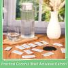 48 Packs Replacement Activated Charcoal Distiller Filters Coconut Shell Activated Carbon Filter Sachets Compatible with Countertop Water Distiller Models view 4