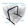 Wire Art Drying Rack for Classroom Paint Drying Rack Art 20 Shelves Metal Desktop Artwork Storage Display Rack Art Drying Rack for Classroom Painting Crafts (Black) view 2