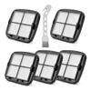 Eovuasclk 5PCS HEPA Filters Replacement for PowerEdge 97D5 35V4A 35V4 Vacuum Cleaner Parts view 1
