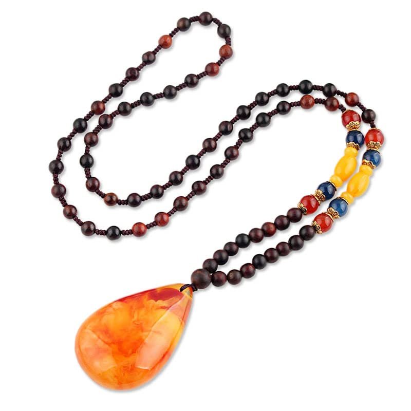 National Wind Black Sandalwood Exorcism Brand Buddha Statue Pendant()