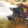 Zerodeko Portable Folding Chair Carry Bag Compact Outdoor Stool for Beach Hiking Fishing and Gardening Lightweight and Convenient Travel Seating view 4
