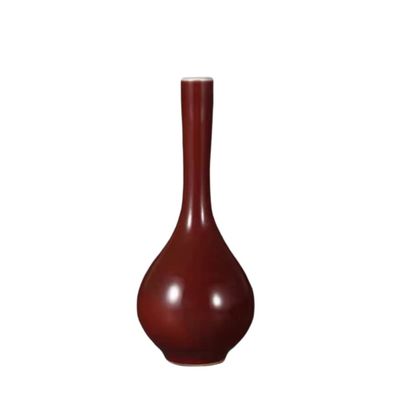 AMITVA Vintage Ceramic Ginger Jar, Chinese Tradition Storage Jar Decorative Porcelain Jars Temple Jar, Flower Vases Decor for Living Room Bedroom Shelf -16 * 7 CM