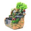 LYNICESHOP Atomizing Rockery Water Desktop Fountain with LED Lights & Atomizer, Desktop Fountain Waterfall for Indoor Outdoor Office Home Decor view 3