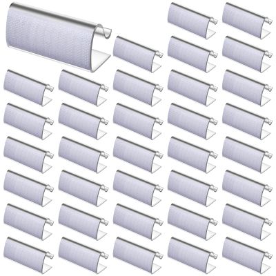 150 Pieces Table Skirting Clips Clear Tablecloth Clips for Indoor Outdoor Events Wedding Meeting Party Picnic Banquet