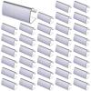 150 Pieces Table Skirting Clips Clear Tablecloth Clips for Indoor Outdoor Events Wedding Meeting Party Picnic Banquet view 1