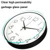Clock, Large Wall Clocks, Silent Decor Wall Clock Classic Easy to Read Perfect Home Decor Easy to Set for Home Living Room Kitchen Bedroom Office School Hotel (D ) view 4