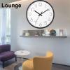Wall Clock, Kitchen Wall Clocks, Silent Clock Round Classic Battery Operated Modern Design and Style for Living Room Kitchen Home Office (C ) view 4