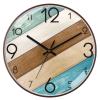 Wall Clocks, Clock Silent, Round Wall Clock Battery Operated Easy to Read Simple Modern Design and Style for Kitchen, Bedroom, Home, Office, Living Room (C ) view 1