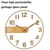 Wall Clocks, Clock Silent, Round Wall Clock Battery Operated Easy to Read Simple Modern Design and Style for Kitchen, Bedroom, Home, Office, Living Room (C ) view 4