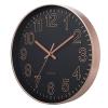 Wall Clocks Round, Modern Wall Clock, Decorative Quiet Clock Easy to Read Simple Modern Design and Style for Living Room, Kitchen, Home ,Bathroom, Bedroom (E ) view 1