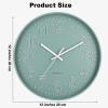 Wall Clocks Round, Modern Wall Clock, Decorative Quiet Clock Easy to Read Simple Modern Design and Style for Living Room, Kitchen, Home ,Bathroom, Bedroom (E ) view 3