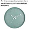 Wall Clocks Round, Modern Wall Clock, Decorative Quiet Clock Easy to Read Simple Modern Design and Style for Living Room, Kitchen, Home ,Bathroom, Bedroom (E ) view 4
