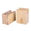 RDEXP Wooden Bed Risers Slotted Furniture Sofa Lifters 3.94 x 1.57 inches Pack of 2 view 2