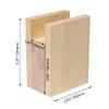 RDEXP Wooden Bed Risers Slotted Furniture Sofa Lifters 3.94 x 1.57 inches Pack of 2 view 4