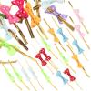 VICASKY Twist Tie Bows Kit 100pcs Wrapping Bows for Lollipop Twisted Ties Bag for Birthday Parties view 1