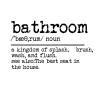 Bathroom Wall Decals Quotes Vinyl Wall Art Decor Bathroom Stickers for Kids Rooms Girls Boys Office Nursery Bedroom Living Room Playroom Home Wall Art Decor 22in view 3