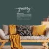 Granny Word Definition Meaning Wall Decor Stickers Typographic Quotes Vinyl Wall Decals for Living Room Kids Rooms Girls Boys Wall Art Home Decor Housewarming Gift 36x36in view 3