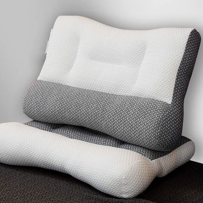 AIIONP Super Ergonomic Pillow, Ergonomic Orthopedic Pillow,Neck Pillow Large Size Bed Pillow for All Sleeping Positions, Cervical Pillow Neck Support Pillow for Neck and Shoulder Pain