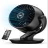 Dreo Fan for Bedroom, 13-Inch Oscillating Table Air Circulator Fan for Whole Room, 120 Tilt Adjustment, 28dB Ultra-Quiet, 70ft Powerful Airflow, 4 Speeds Desk Fans with Remote for Home, Office view 1