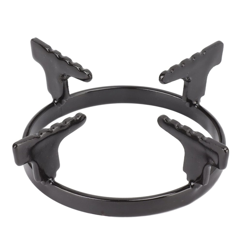 TOPINCN Wok Support Ring Cast Iron Gas Stove, Cast Iron Wok Rack Gas Stove Burner Ring Portable Gas Stove Rack Wok Stand for Kitchen