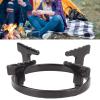 TOPINCN Wok Support Ring Cast Iron Gas Stove, Cast Iron Wok Rack Gas Stove Burner Ring Portable Gas Stove Rack Wok Stand for Kitchen view 2
