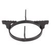 TOPINCN Wok Support Ring Cast Iron Gas Stove, Cast Iron Wok Rack Gas Stove Burner Ring Portable Gas Stove Rack Wok Stand for Kitchen view 3
