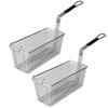 13-1/4" (L) x 6-1/2"(W) Rectangular Wire Fry Basket (Pack of 2) view 1