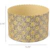 Durable Panettone Paper Mold Medium - 18 oz Disposable Panettone Pan for Cake and Bread - 5 in Panettone Molds for Baking 500 g - Easter Bread Paper Mold Paska 12 pack view 2