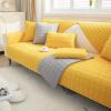 ALABOW Couch Covers Sectional L Shape Sofa Cover Pure Color Dutch Velvet Couch Cover 3 2 4 1 Seater Nordic Modern Sofa Slipcover Quilted Non-Slip Furniture Protector(D,110x180cm) view 1