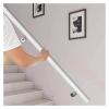 ALDEPO Grab Bars White Wooden Stair Handrails with Fittings, 3M/3.6M/2M/1.2M/3.3M Wall Mounted Auxiliary Grab Bar, Anti-Slip Grab Bar/Kids/4M (Color : 9m) view 2