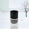 NOBRIM Bathroom Accessory 5/6pieces Polyresin Bathroom Wash Set Lotion Dispenser Toothbrush Holder Cotton Jar Tray Tumbler Cup Bathroom Accessory Set Bathroom Wash Set view 3