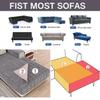 ALABOW Couch Covers Sectional L Shape Sofa Cover Pure Color Dutch Velvet Couch Cover 3 2 4 1 Seater Nordic Modern Sofa Slipcover Quilted Non-Slip Furniture Protector(#13,70x180cm) view 4
