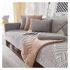 ALABOW Couch Covers Sectional L Shape Sofa Cover Pure Color Dutch Velvet Couch Cover 3 2 4 1 Seater Nordic Modern Sofa Slipcover Quilted Non-Slip Furniture Protector(Cc,70x180cm) view 1