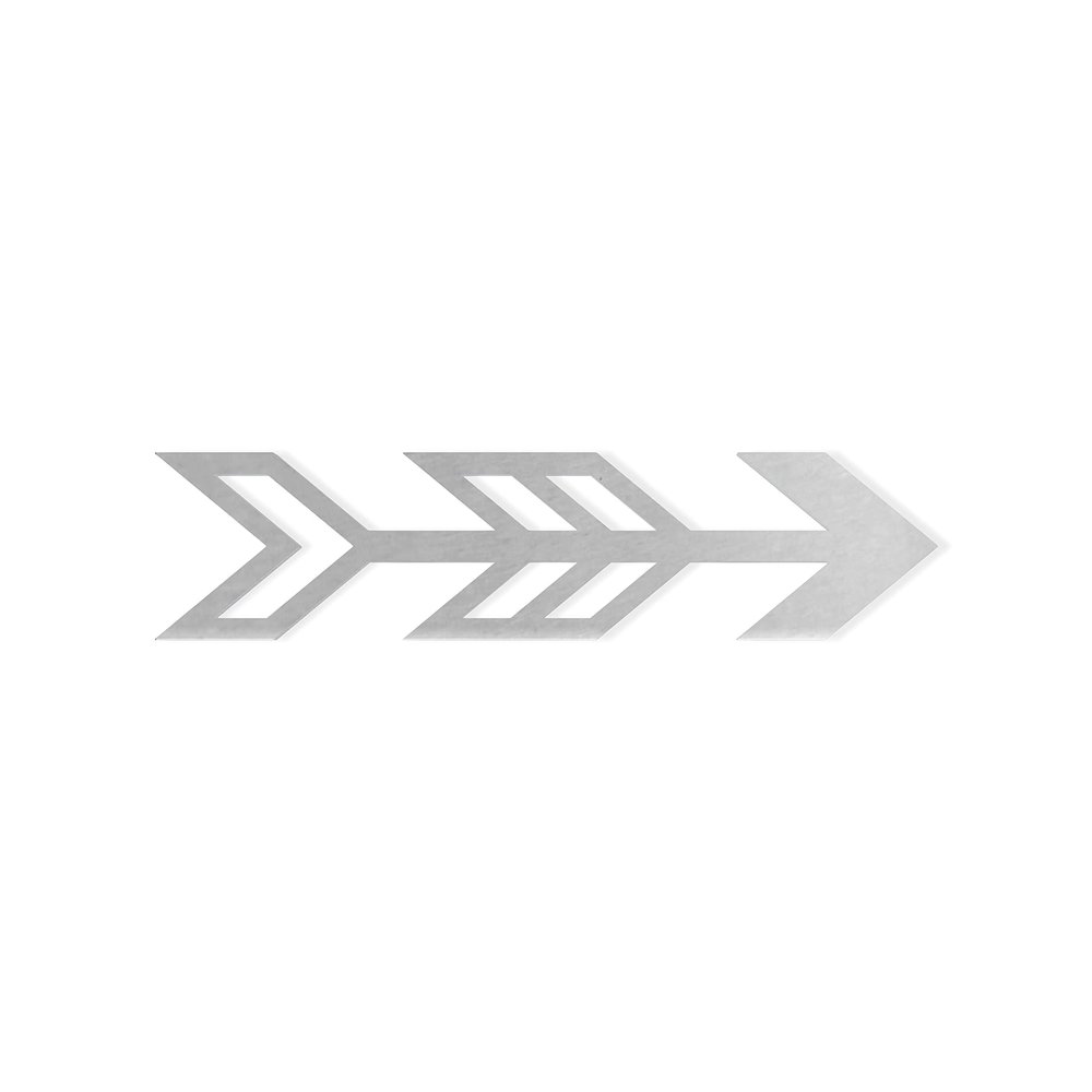 Jess and Jessica Metal Wall Arrow Metal Wall Art Metal Arrow for Wall Decor Metal Arrow Arrow Wall Art Arrow Wall Hanging Metal Wall Art