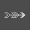 Jess and Jessica Metal Wall Arrow Metal Wall Art Metal Arrow for Wall Decor Metal Arrow Arrow Wall Art Arrow Wall Hanging Metal Wall Art view 3