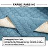 ALABOW Couch Covers Sectional L Shape Sofa Cover Pure Color Dutch Velvet Couch Cover 3 2 4 1 Seater Nordic Modern Sofa Slipcover Quilted Non-Slip Furniture Protector(#16,70x150cm) view 2