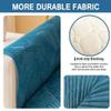 ALABOW Couch Covers Sectional L Shape Sofa Cover Pure Color Dutch Velvet Couch Cover 3 2 4 1 Seater Nordic Modern Sofa Slipcover Quilted Non-Slip Furniture Protector(Kk,90x120cm) view 3