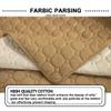 ALABOW Couch Covers Sectional L Shape Sofa Cover Pure Color Dutch Velvet Couch Cover 3 2 4 1 Seater Nordic Modern Sofa Slipcover Quilted Non-Slip Furniture Protector(#14,70x120cm) view 2