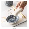 NOBRIM Bathroom Accessory Bathroom Accessories Set 6-Piece Bathroom Wash Set Toothbrush Holder Toothbrush Cup Soap Dispenser Soap Dish Tumbler Toiletries Bathroom Wash Set view 3