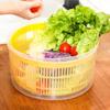 FEMUN,dehydrator,Drain basket,vegetable dehydrator-Washing and dehydrating two in one, one button start, easy to dump - can be used for dumping and draining, storage and storage. view 3