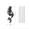Jess and Jessica Metal Wall Art Metal Sign Mermaid Princess, Metal Cutout, Wall Art, Home Decor, Wall Hanging, Unfinished Ready to Paint view 2