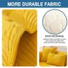 ALABOW Couch Covers Sectional L Shape Sofa Cover Pure Color Dutch Velvet Couch Cover 3 2 4 1 Seater Nordic Modern Sofa Slipcover Quilted Non-Slip Furniture Protector(Ee,70x90cm) view 3