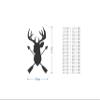 Jess and Jessica Metal Wall Art Metal Deer Head With Arrows, Metal Cutout, Wall Art, Home Decor, Wall Hanging, Ready to Paint view 2