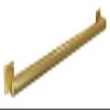 ALDEPO Grab Bars Wall Mount Indoor Stairs Handrail with Complete Kit, 3/5/7/10/12 Foot, Gold Square Barrier-Free Grab Bar for Elderly Disabled Kids, Made to Measure/4M (Color : 5m) view 1