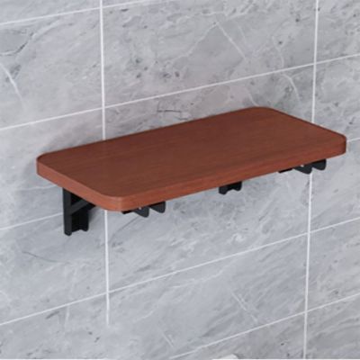 FERFXN Wall Mounted Desk Wall Mounted Folding Table Folding Wall-Mounted Drop-Leaf Table Wall Mounted Folding Table Small Spaces Wall Mounted Table for Study/Bedroom 28x12in Teak