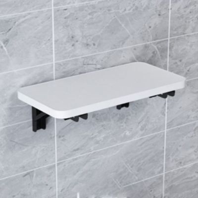FERFXN Wall Mounted Desk Wall Mounted Folding Table Folding Wall-Mounted Drop-Leaf Table Wall Mounted Folding Table Small Spaces Wall Mounted Table for Study/Bedroom 24x18in White