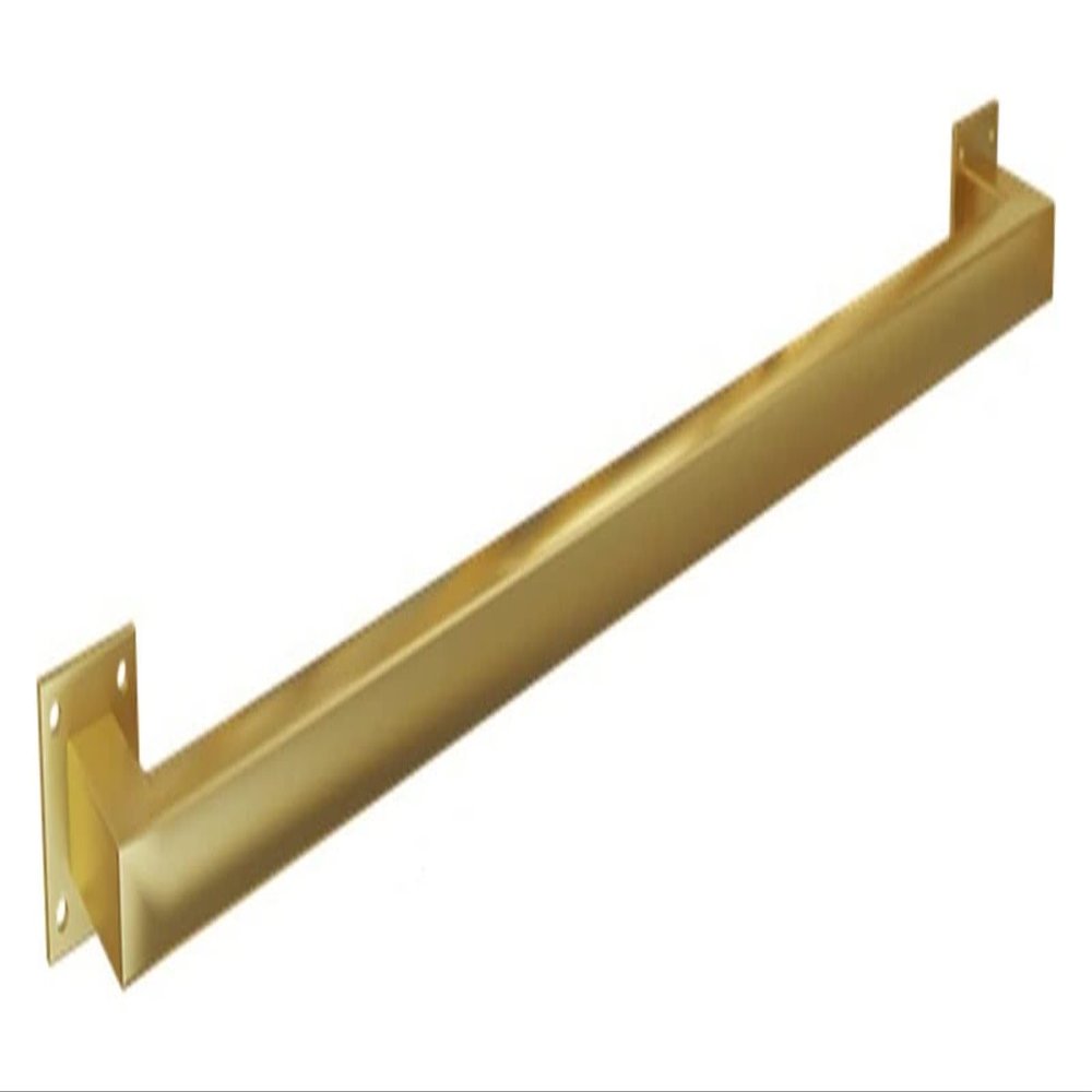ALDEPO Grab Bars Wall Mount Indoor Stairs Handrail with Complete Kit, 3/5/7/10/12 Foot, Gold Square Barrier-Free Grab Bar for Elderly Disabled Kids, Made to Measure/4M (Color : 6m)