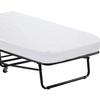 2 Cot Mattress Protector 42"x80" Waterproof, Terry Soft and Noiseless Mattress Protector Perfect for Daybed 42"x80" Mattress/Narrow Twin/Cot Size/Rv Bunk/Camping Cot (White) view 1