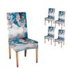 CAPSCEOLL Butterfly Chair Covers for Dining Room Set of 4,Stretch Dining Chair Cover,Washable Spandex Kitchen Parson Chair Slipcovers,Removable Seat Protector for Dining Room,Living Room,Hotel,Banquet view 1